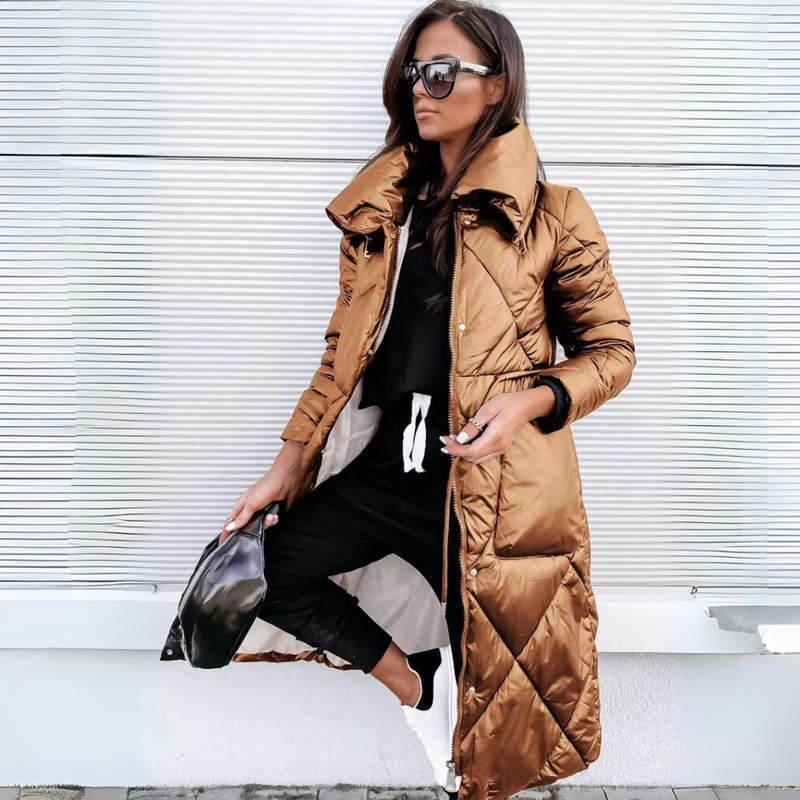 Charlotte™ - Parka lungă căptușită
