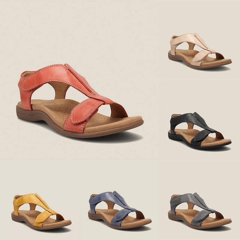 Alina - Sandale ortopedice casual din piele