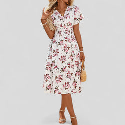 Gretalise | Rochie midi confortabilă de vară