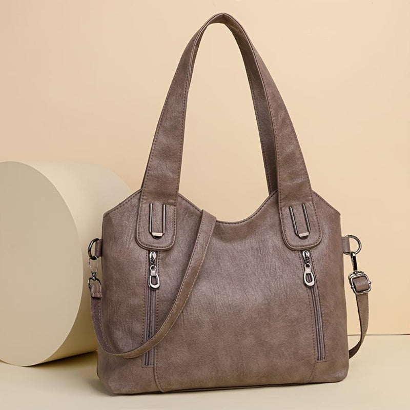 Geantă de umăr statement Lily™ Luxe I Retro Tote