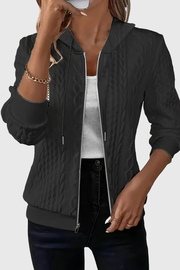 Lena™ - Hanorac cu fermoar