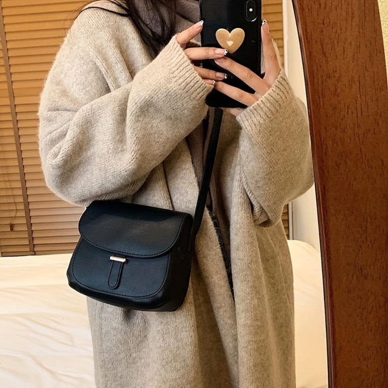 Aria™ Retro Grace | Geantă crossbody elegantă tip șa