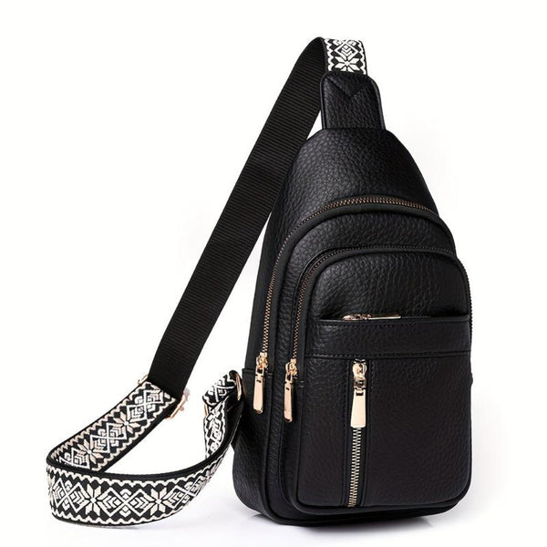 Riley™ Farmec Vintage | Geantă Crossbody pentru Piept