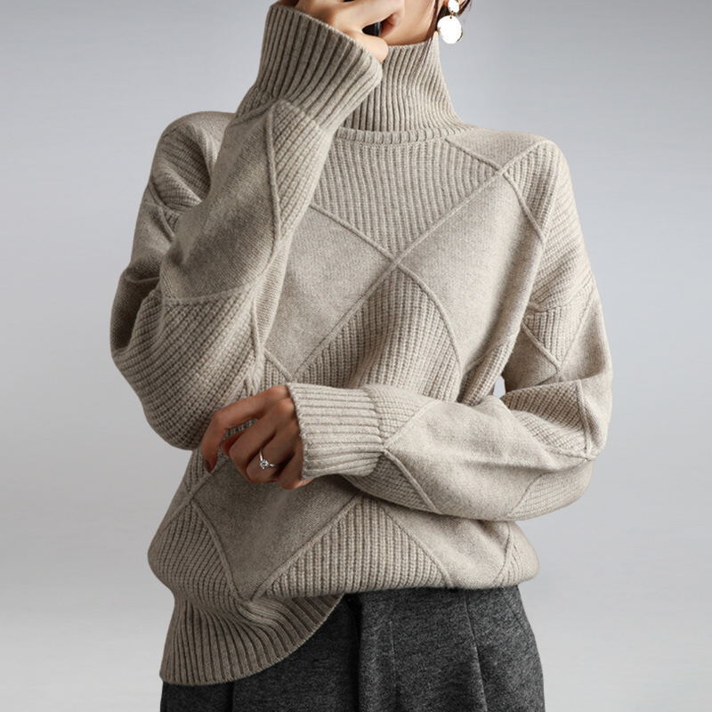 Elysia® | Cashmere turtleneck sweater