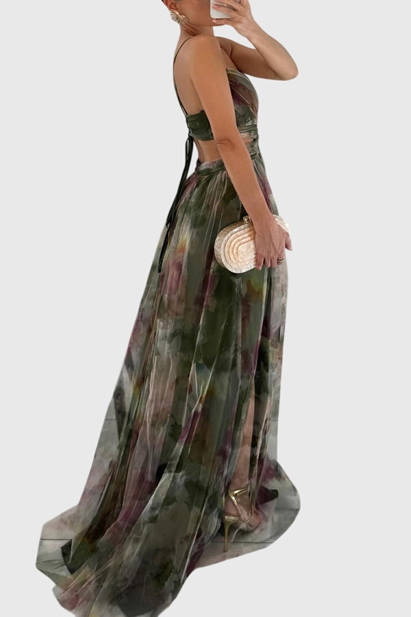 Giselle™ | Rochie maxi florală