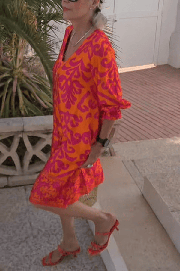 Luna - Rochie Florală Elegantă