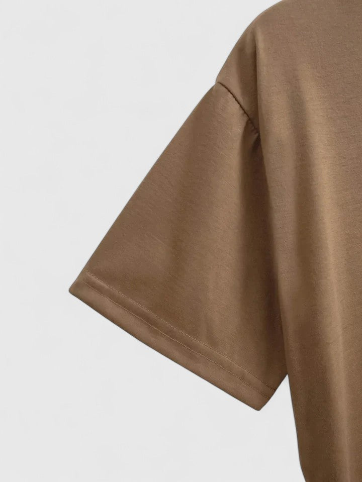 Ivanelle | Tricou confortabil cu mânecă scurtă