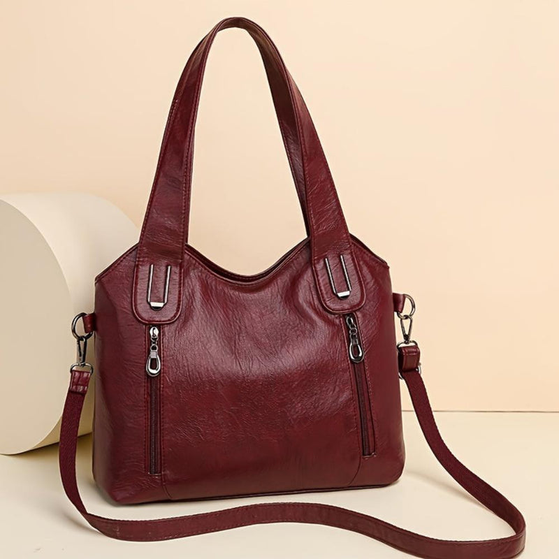 Geantă de umăr statement Lily™ Luxe I Retro Tote