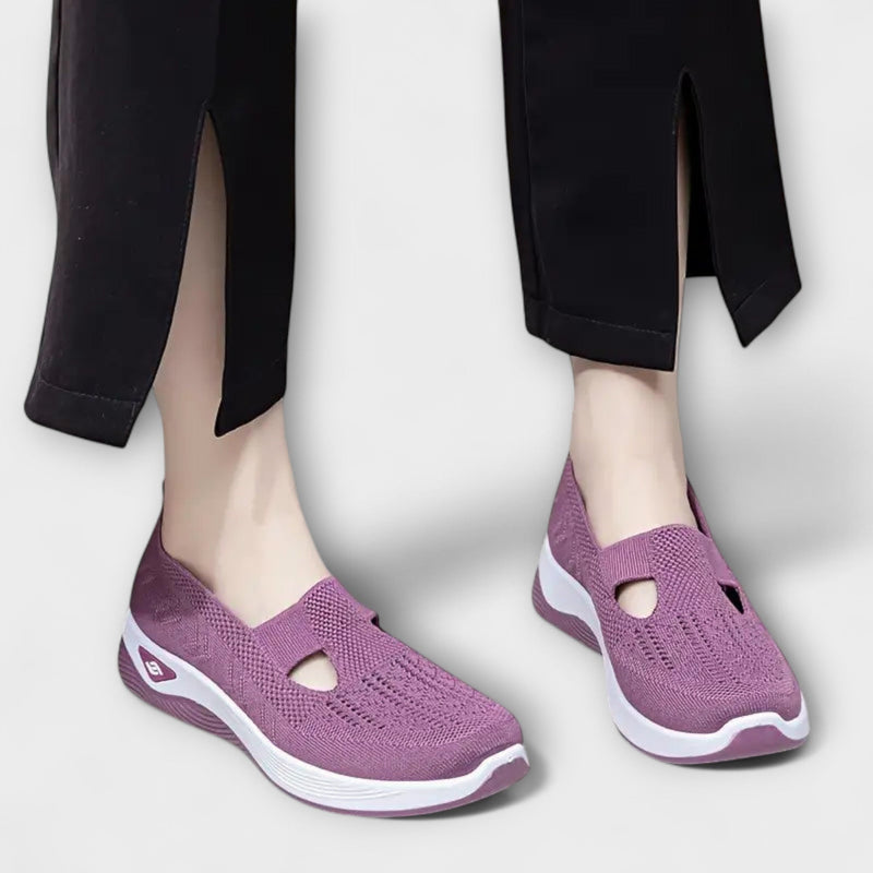 Martha - Cizme ortopedice confortabile în violet