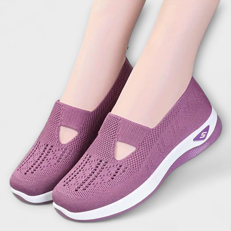 Martha - Cizme ortopedice confortabile în violet