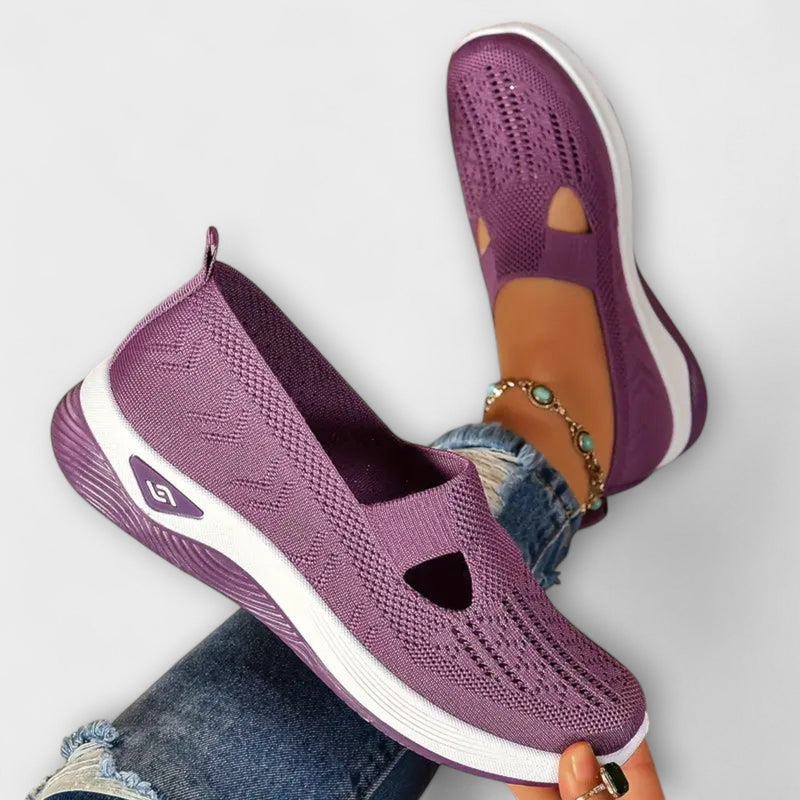 Martha - Cizme ortopedice confortabile în violet