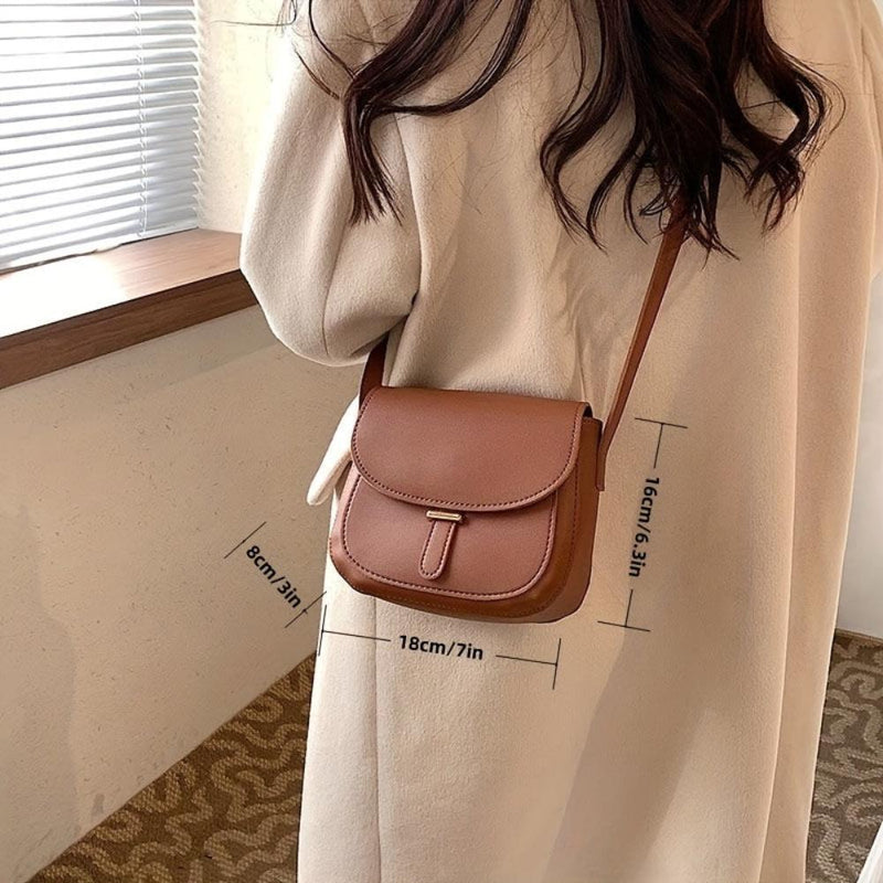 Aria™ Retro Grace | Geantă crossbody elegantă tip șa
