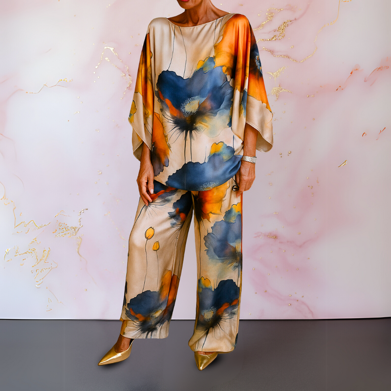 Moniek™ | Set Satin Doi Piese pentru Femei