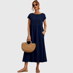 Fenella | Rochie midi confortabilă