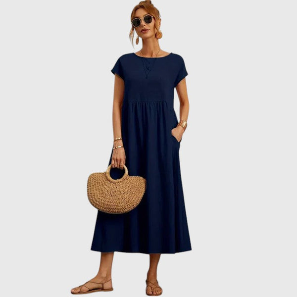 Fenella | Rochie midi confortabilă