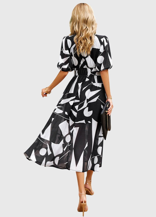 Merlin™ | Rochie midi florală avantajoasă