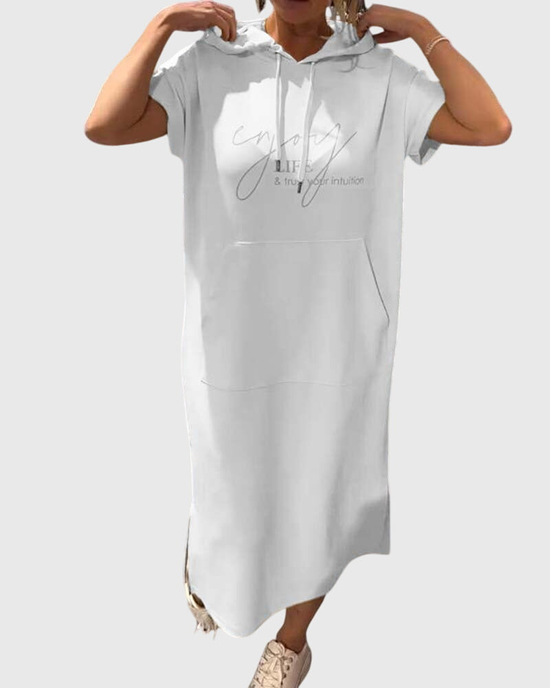 Marlowe™ | Rochie casual tip hanorac