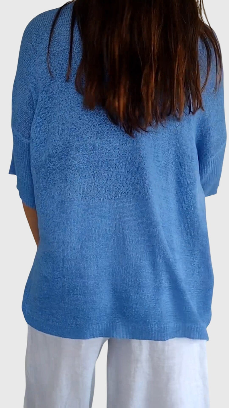 Cassandra™ | Bluza elegantă cu decolteu în V