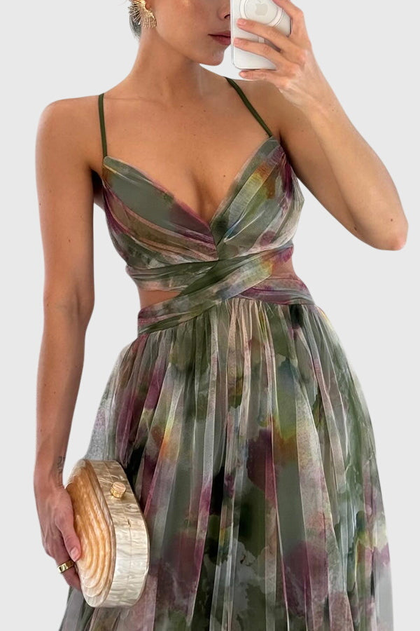 Giselle™ | Rochie maxi florală