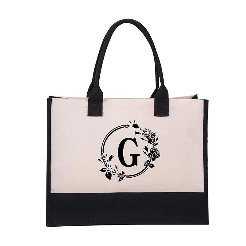 Harper™ - Geantă Tote Personalizată cu Litere