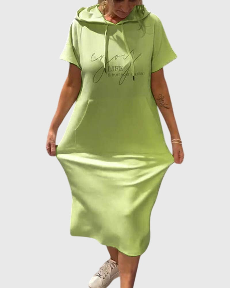 Marlowe™ | Rochie casual tip hanorac