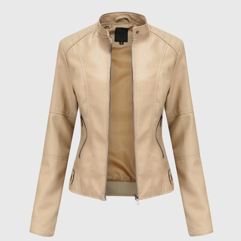 Giorgina™ - Jachetă de piele elegantă pentru femei