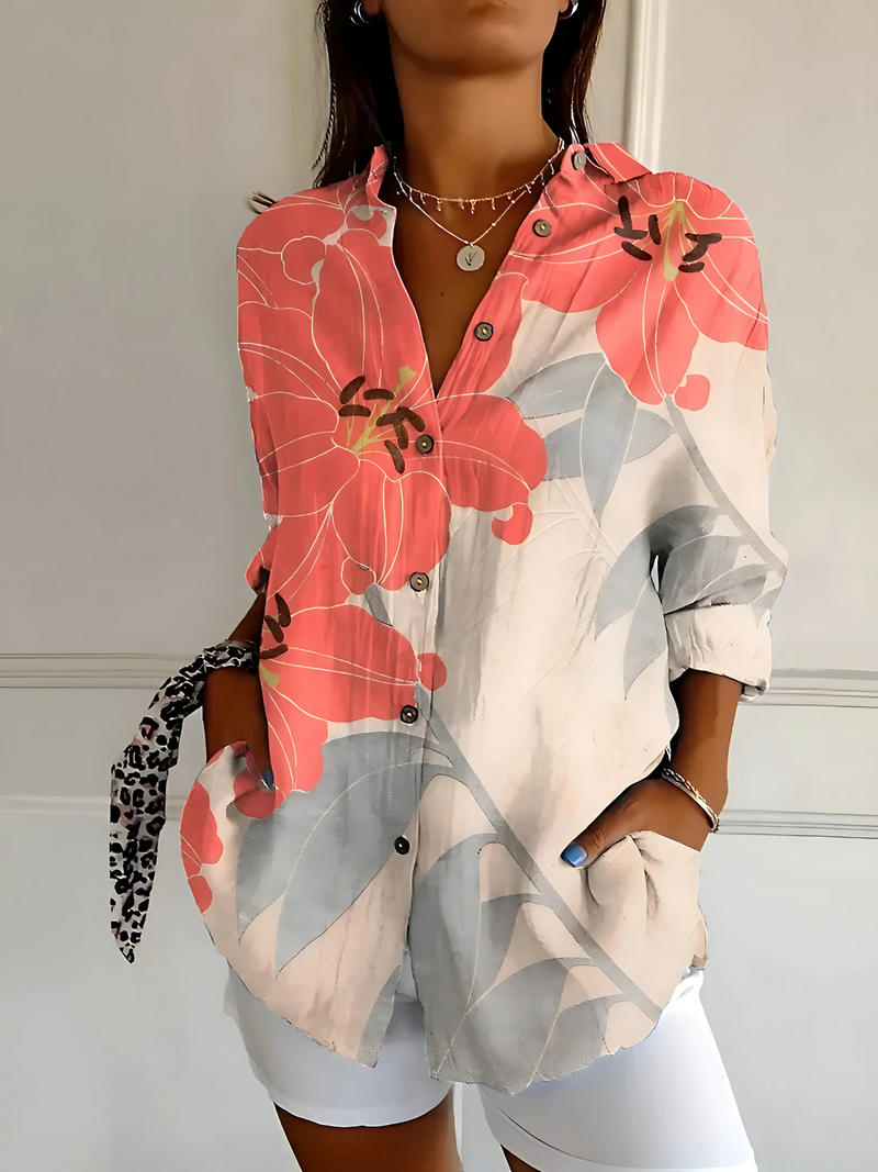 Viviana | Bluza Floral Wave