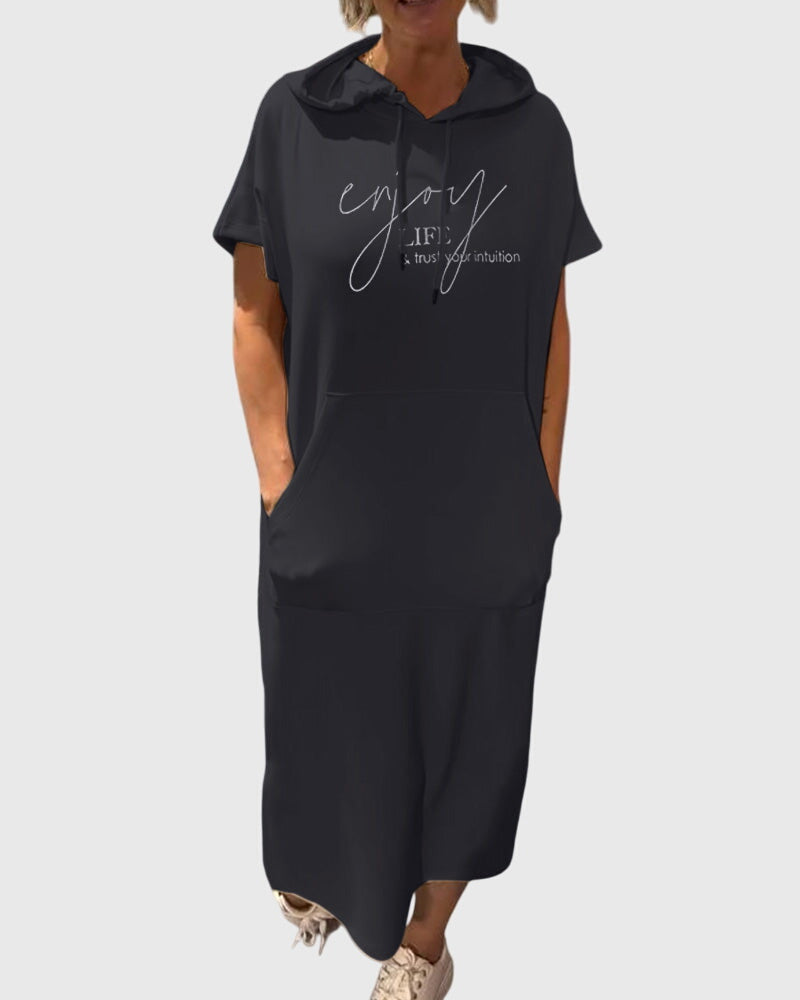 Marlowe™ | Rochie casual tip hanorac