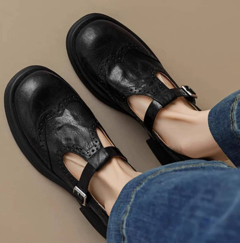 Pantofi confortabili din piele