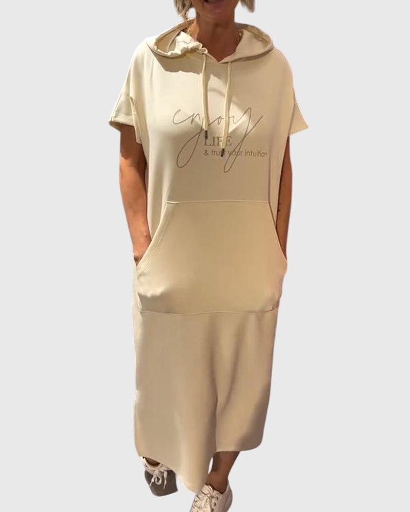 Marlowe™ | Rochie casual tip hanorac