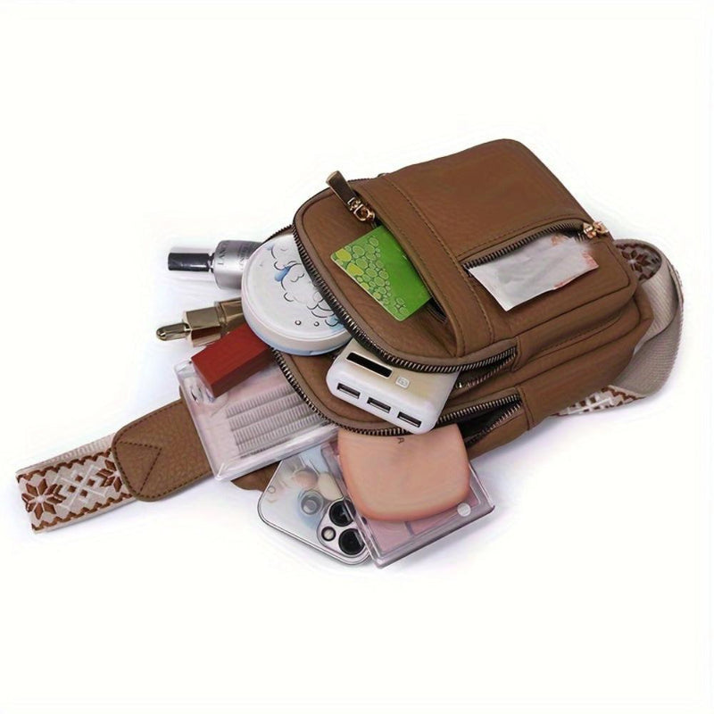 Riley™ Farmec Vintage | Geantă Crossbody pentru Piept
