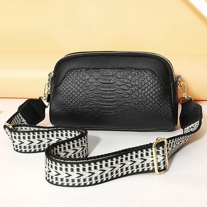 Olivia™ Farmec Elegant | Geantă Mini Crossbody cu Model Croc