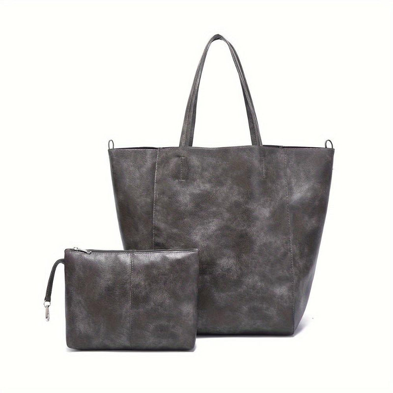 Olivia™ Retro Moalețe | Geantă Tote cu Capacitate Mare