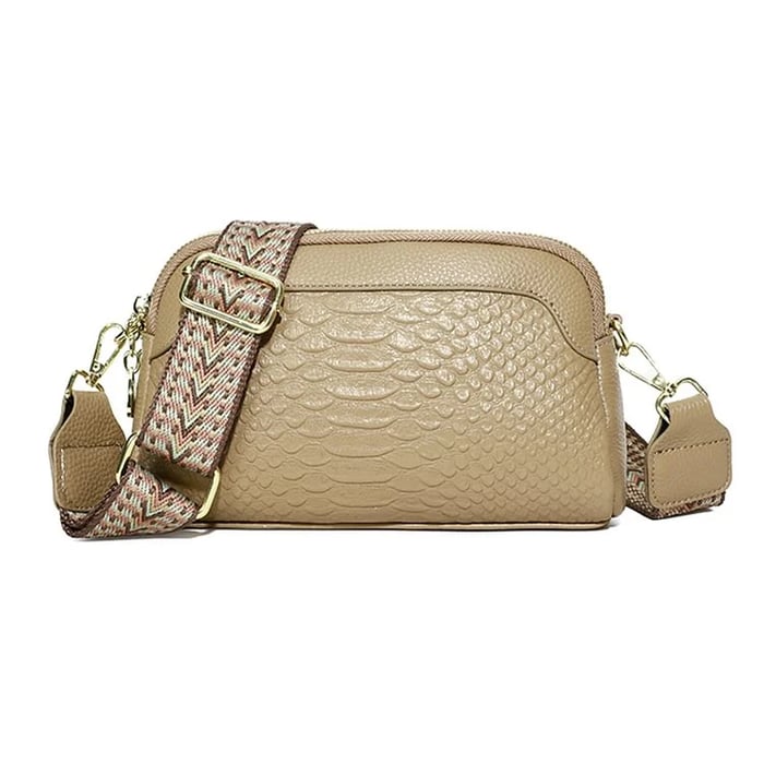 Olivia™ Farmec Elegant | Geantă Mini Crossbody cu Model Croc