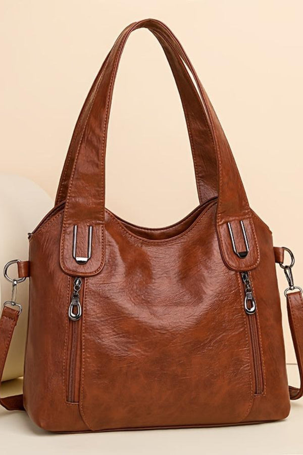 Geantă de umăr statement Lily™ Luxe I Retro Tote