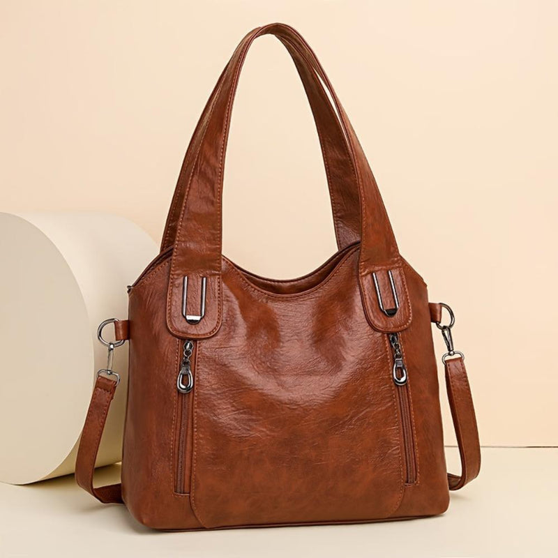 Geantă de umăr statement Lily™ Luxe I Retro Tote
