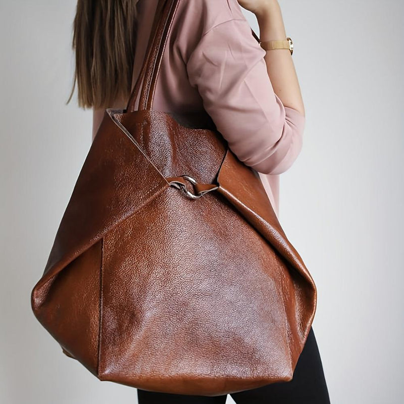 Olivia™ Retro Moalețe | Geantă Tote cu Capacitate Mare