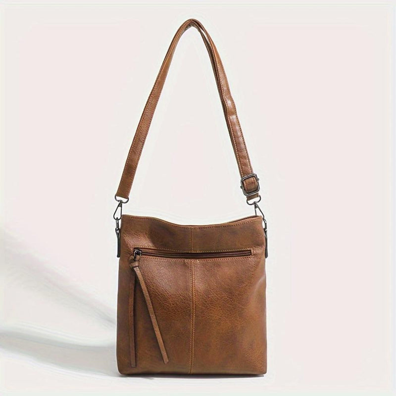 Addison™ Eleganță Simplă | Geantă Retro Pătrată Crossbody