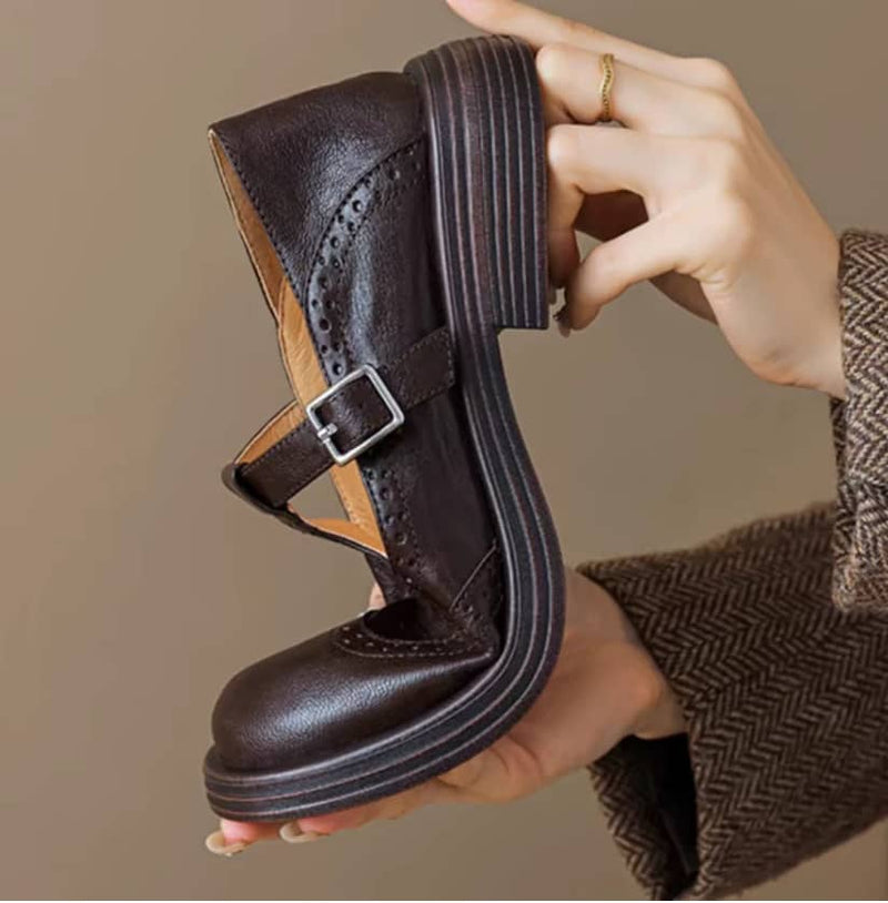Pantofi confortabili din piele