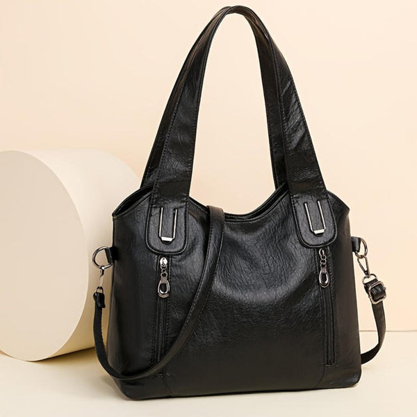 Geantă de umăr statement Lily™ Luxe I Retro Tote