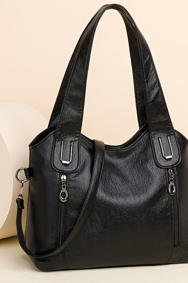 Geantă de umăr statement Lily™ Luxe I Retro Tote