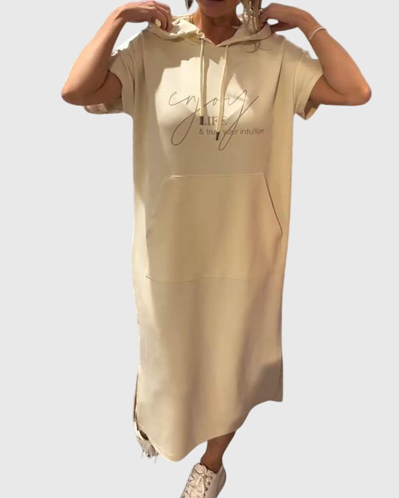 Marlowe™ | Rochie casual tip hanorac