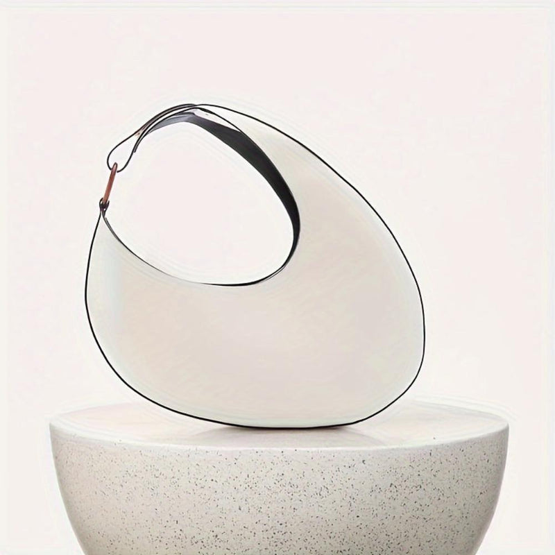 Sophia™ Modern Minimalist | Geantă Hobo Simplă și Elegantă cu Culoare Solidă