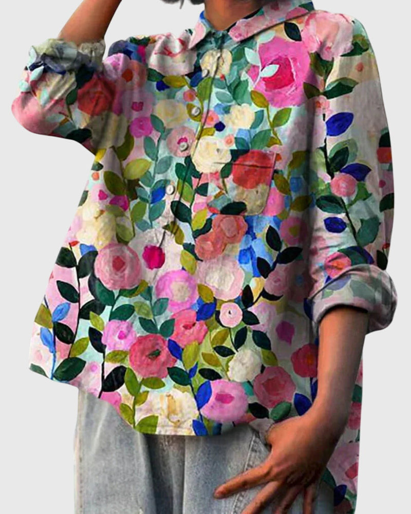 Valeria™ - Bluza cu imprimeu floral
