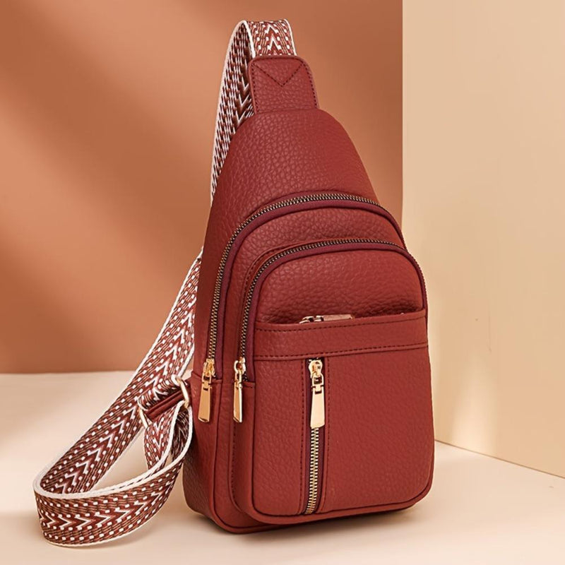 Riley™ Farmec Vintage | Geantă Crossbody pentru Piept