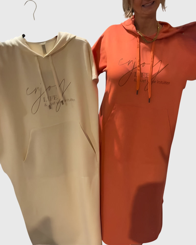 Marlowe™ | Rochie casual tip hanorac