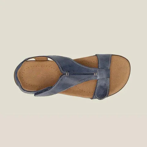 Alina - Sandale ortopedice casual din piele