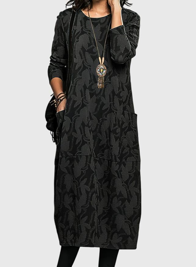 Victoria | Rochie casual cu guler rotund