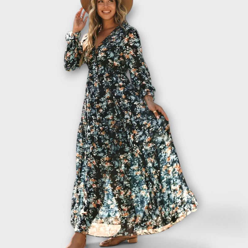 Ynah | Rochie Maxi Elegantă