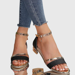 Alison™ | Sandale ortopedice cu toc